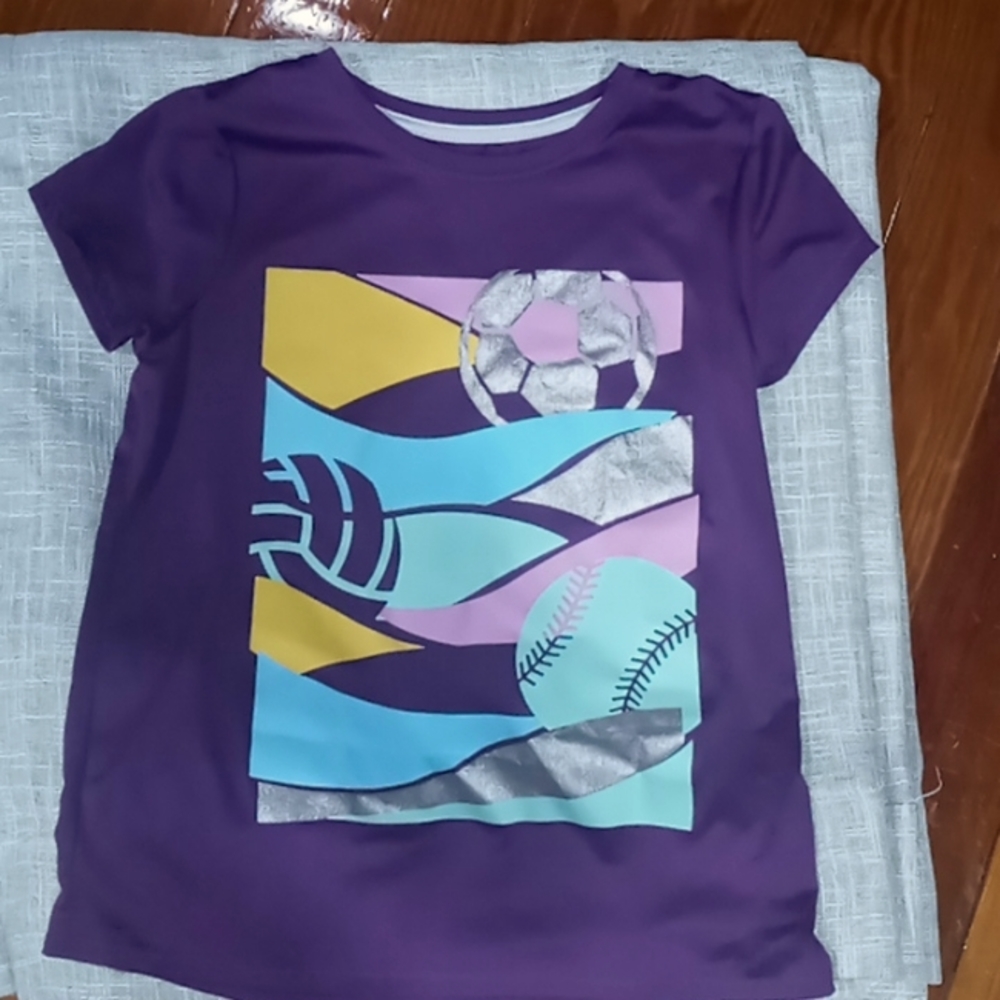 Tek Gear New 10/12 purple top